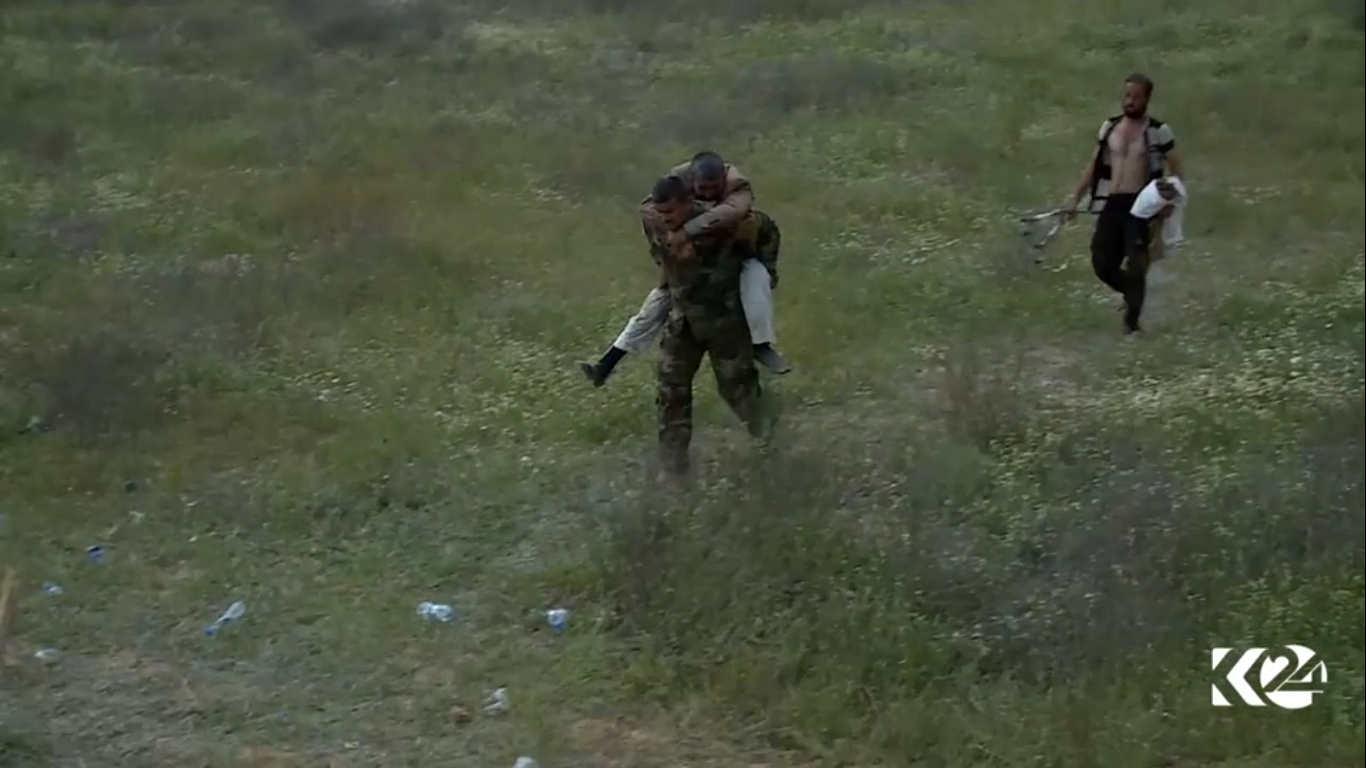 Photo: Kurdistan24 (Makhmour Front line)